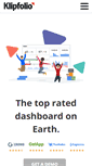 Mobile Screenshot of klipfolio.com